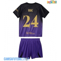 Camisa de time de futebol Barcelona Eric Garcia #24 Replicas 2º Equipamento Infantil 2026-27 Manga Curta (+ Calças curtas)